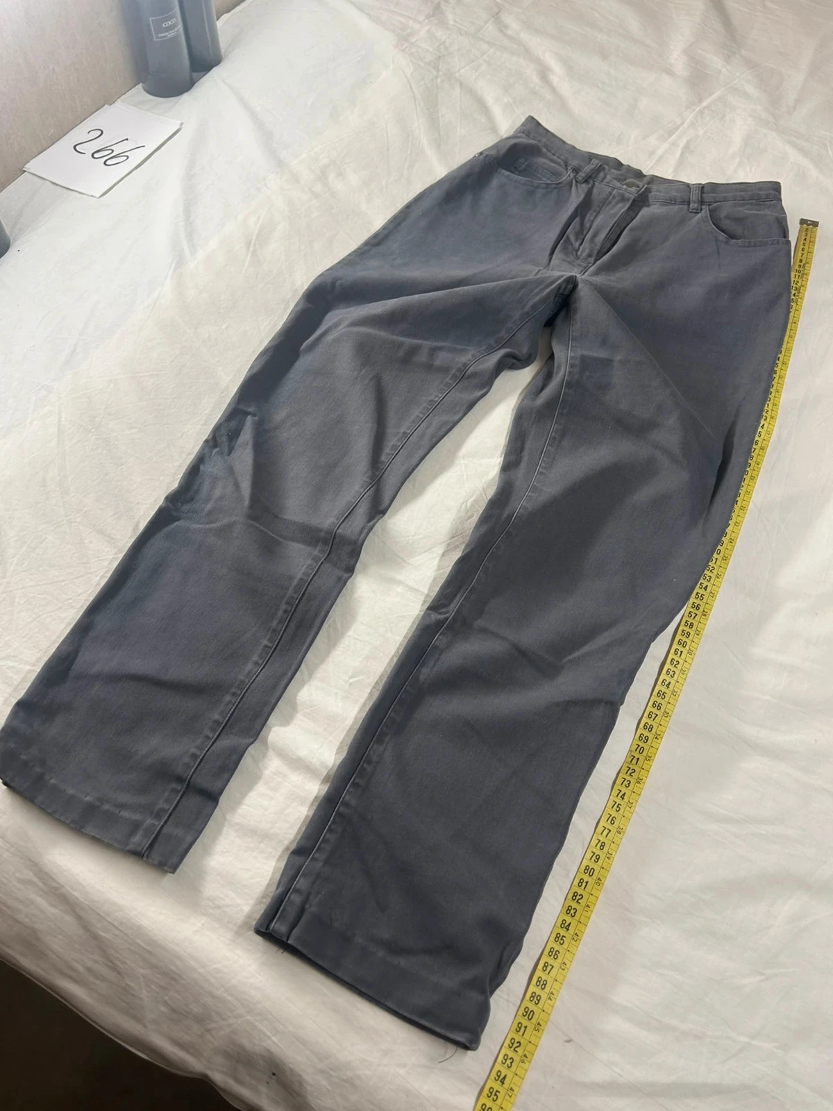 Cama®u high-waisted grey jeans size 38 – photo 4